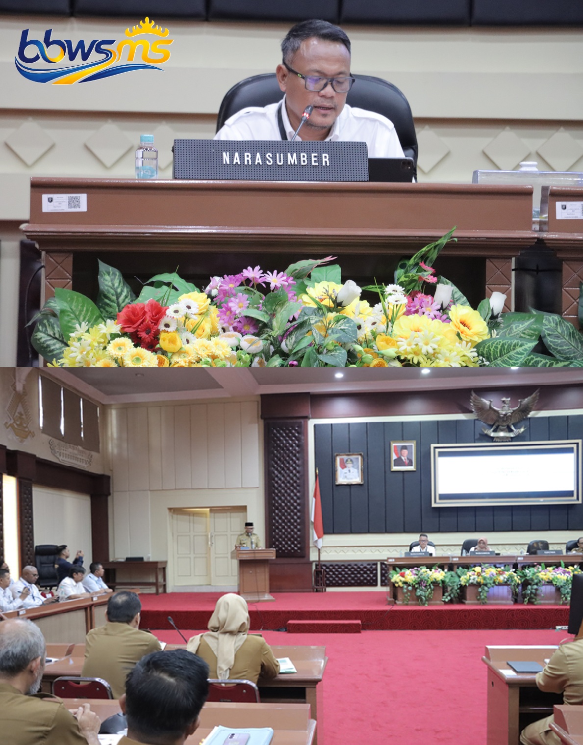 Plt Direktur Irigasi dan Rawa Ditjen SDA Kementerian PU Hadiri Rakor Peningkatan Produksi Pangan Provinsi Lampung