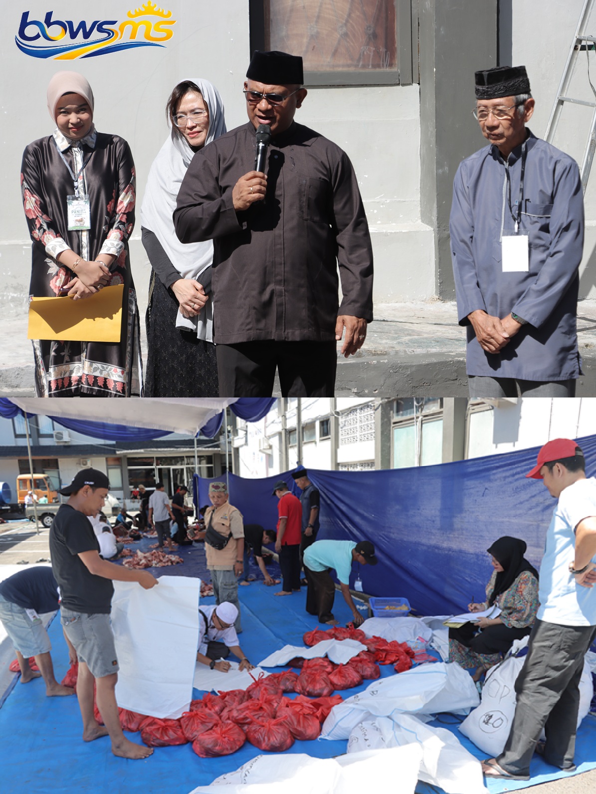 Perayaan Hari Raya Iduladha 1447 Hijriah, BBWS Mesuji Sekampung Salurkan 10 Hewan Kurban