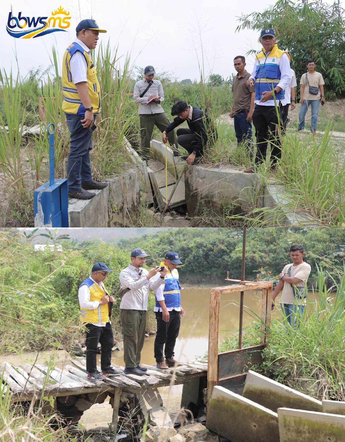 Gerak Cepat BBWS Mesuji Sekampung dan PT Brantas Abipraya Perbaiki Saluran Irigasi Way Gemol Tulang Bawang Barat