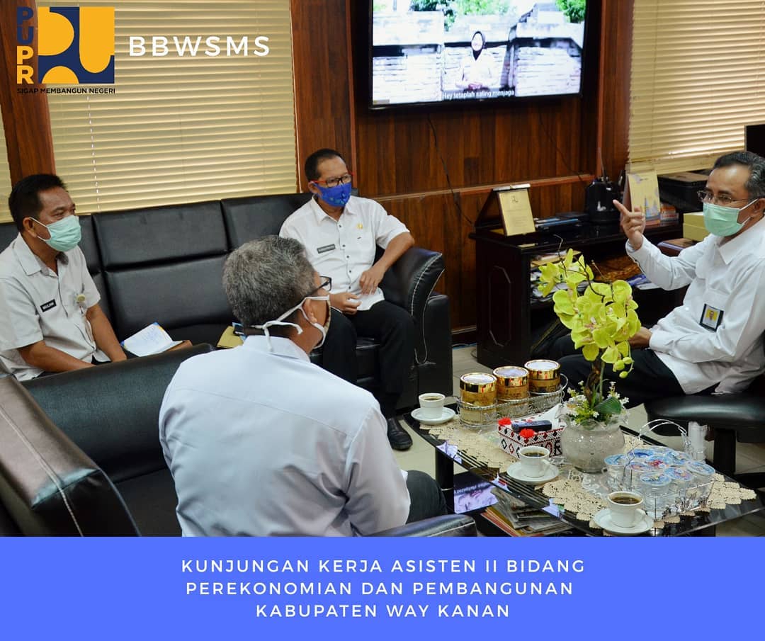Kunjungan Kerja Asisten II Bidang Perekonomian dan Pembangunan Kabupaten Way Kanan