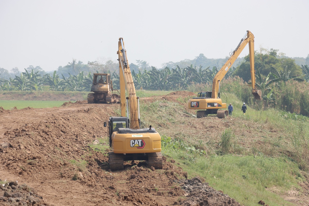Kepala BBWS Mesuji Sekampung Tinjau Rehabilitasi Tanggul Sungai Way Ketibung–Way Sulam