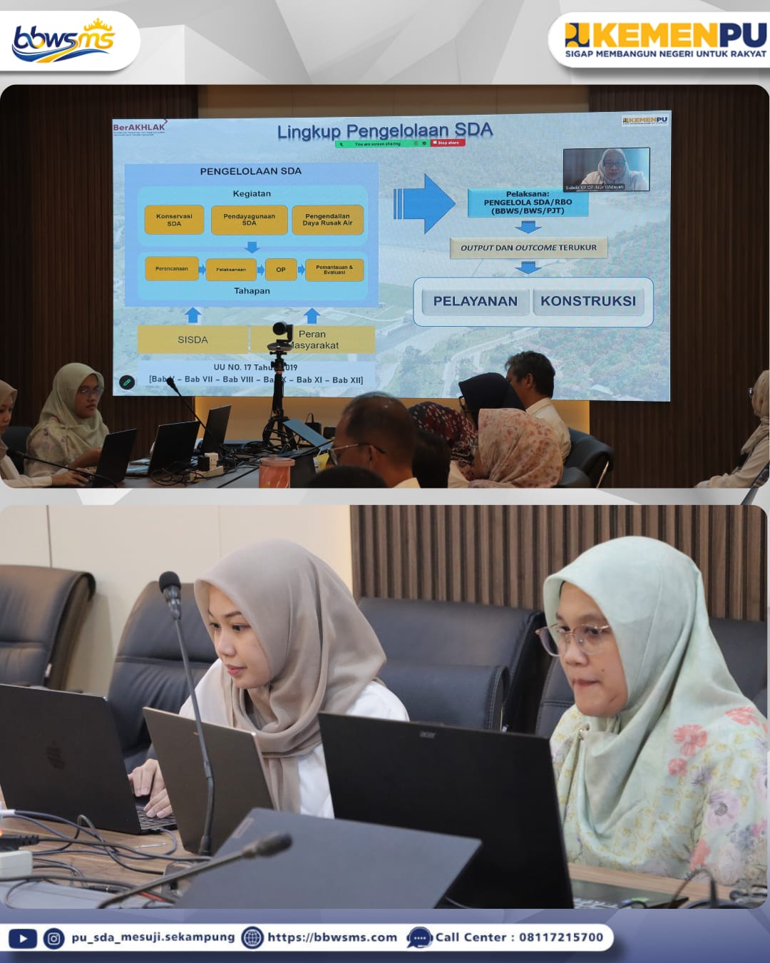 Sosialisasi dan Persiapan Self Assessment RBO-PB BBWS Mesuji Sekampung