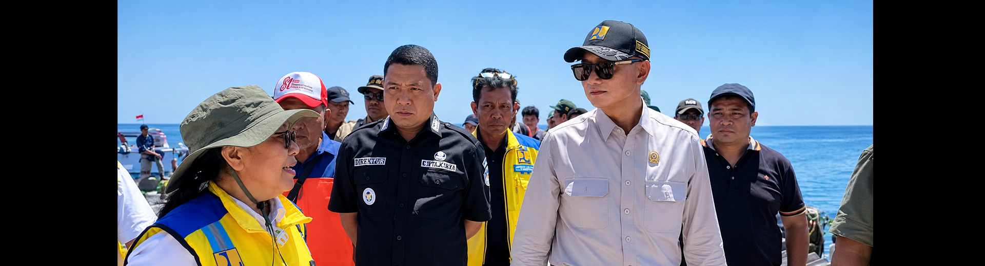 Kunjungi Pulau Palue, Menteri PU Pastikan Penyediaan Air Bersih dan Penanganan Abrasi Jadi Prioritas