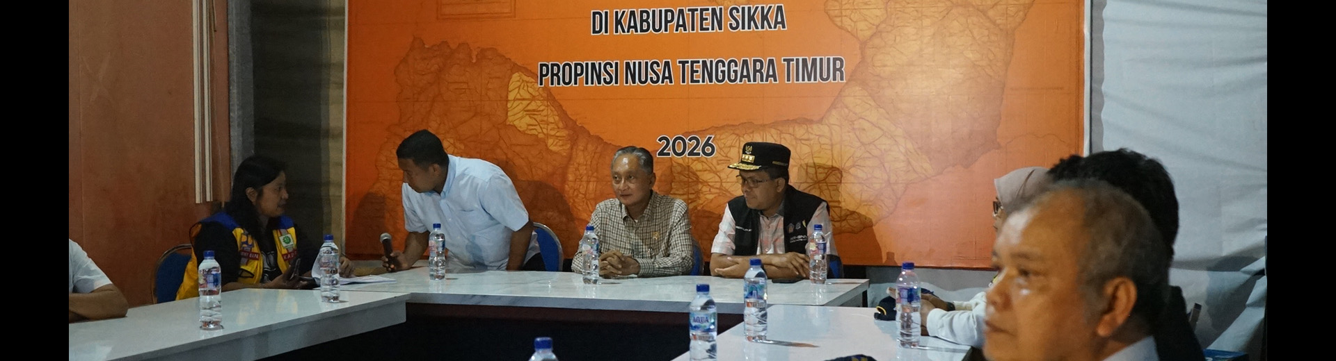 Rakor di Posko Darurat Sikka, Menteri PU Dorong Percepatan Pemulihan Infrastruktur Pascagempa
