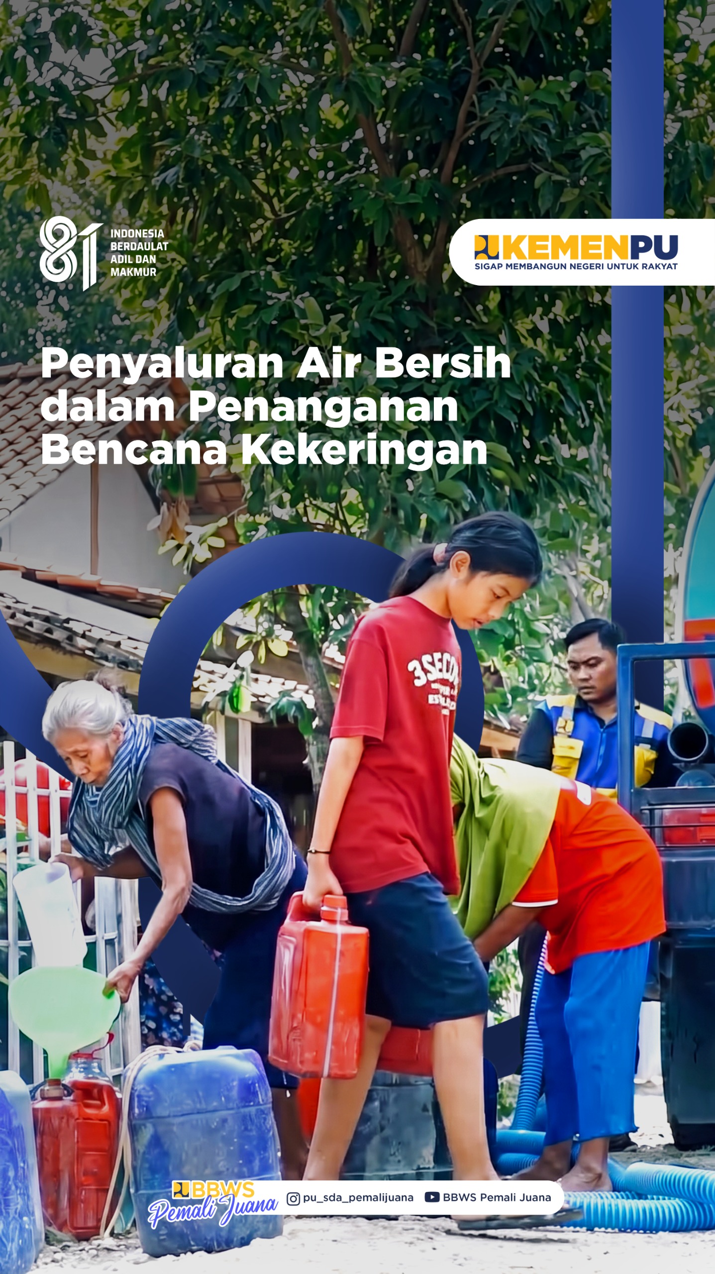 Penyaluran Aur Bersih Dalam Penanganan Bencana Kekeringan