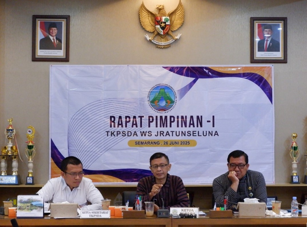 Rapat Pimpinan I TKPSDA WS Jratunseluna periode 2024 - 2028