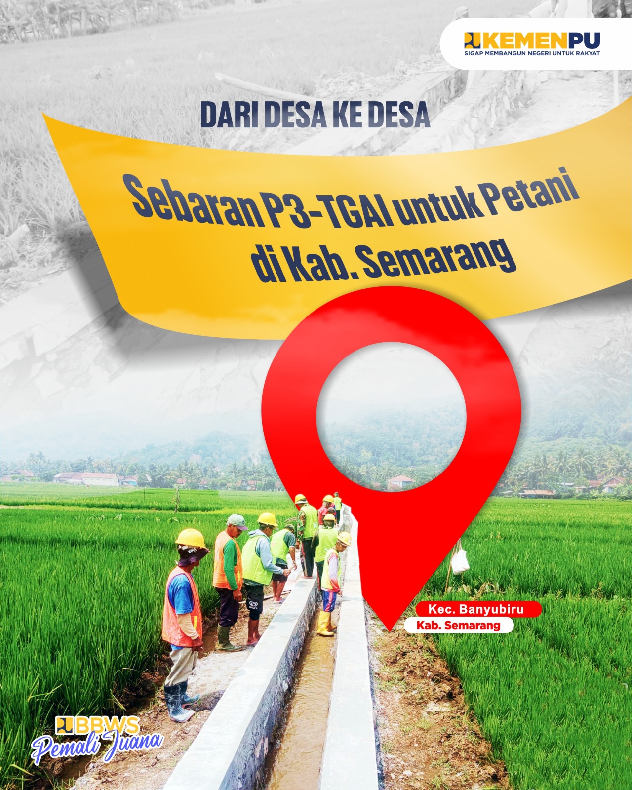Dari Desa Ke Desa : Sebaran P3-TGAI Di Kab. Semarang 