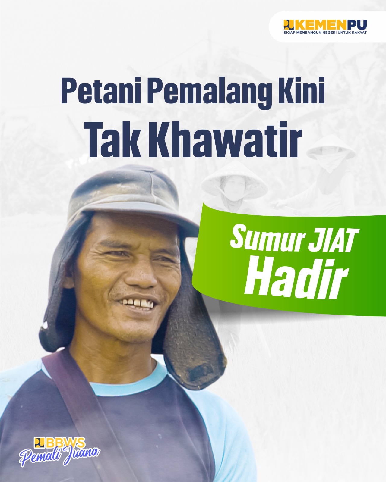 Petani Pemalang Kini Tak Khawatir, Sumur JIAT Sudah Hadir