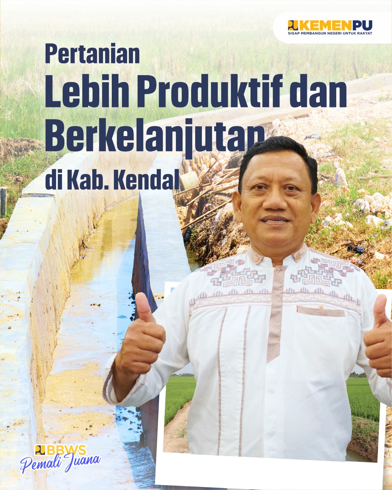 Pertanian Lebih Produktif dan Berkelanjutan di Kab. Kendal