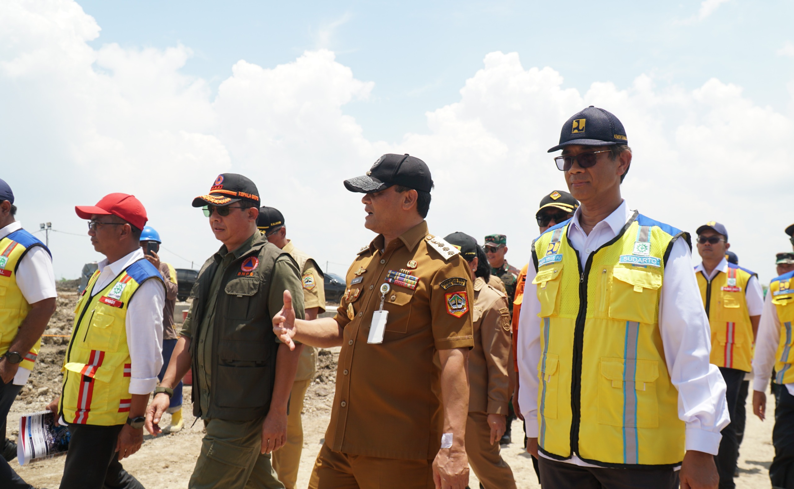 Peninjauan Langsung Kondisi Penanganan Banjir
