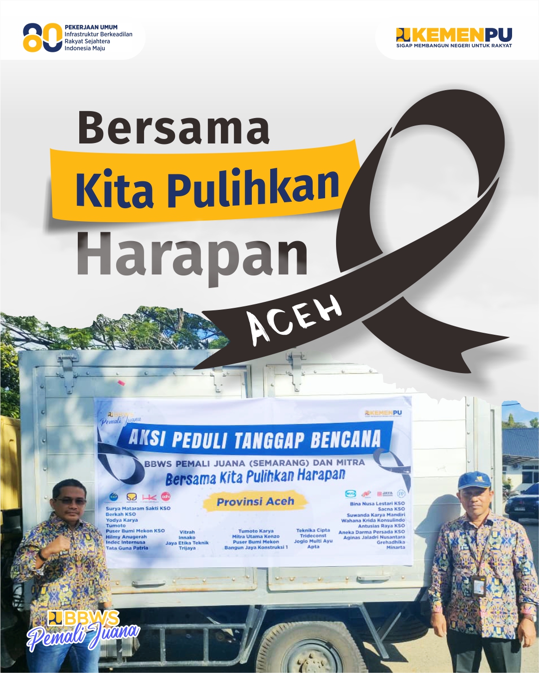 Bersama Kita Pulihkan Harapan Masyarakat Aceh 