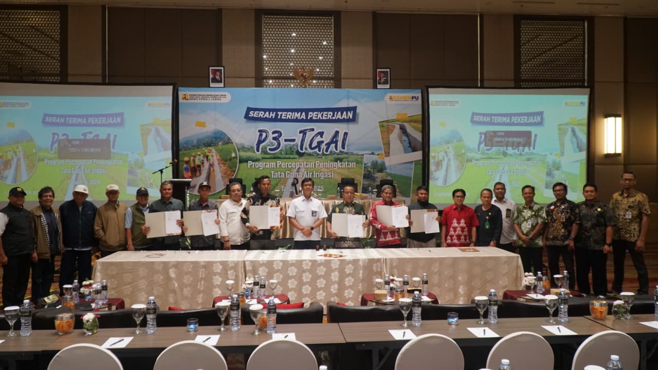 Serah Terima Pekerjaan P3-TGAI Tahap II