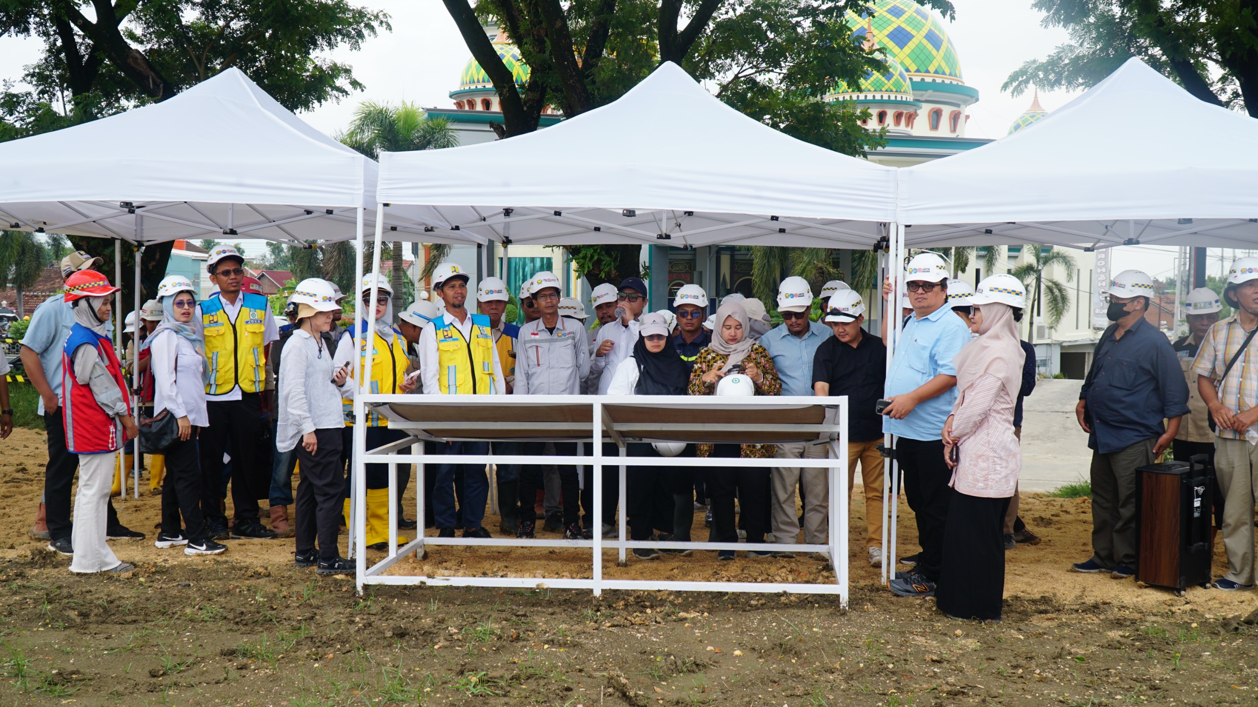 Review Mission ADB - FMNJP Paket Pekerjaan Sungai Wulan