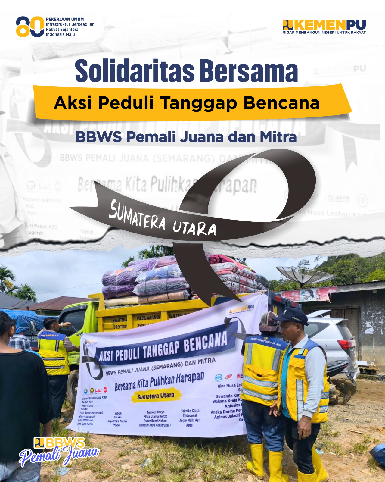 Solidaritas Bersama : Aksi Peduli Tanggap Bencana Sumatera Utara