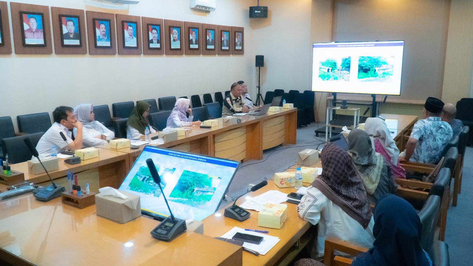 Rapat Koordinasi : Pembebasan Lahan Jembatan Sungai Beringin
