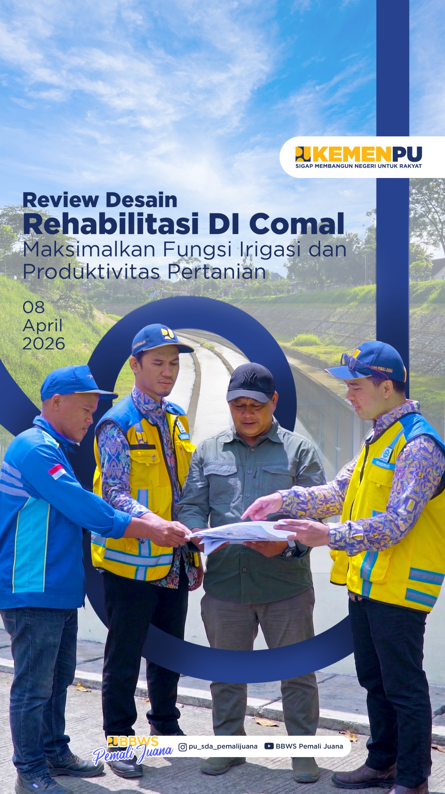 Review Design Rehabilitasi DI. Comal - Maksimalkan Fungsi Irigasi dan Produktivitas Pertanian