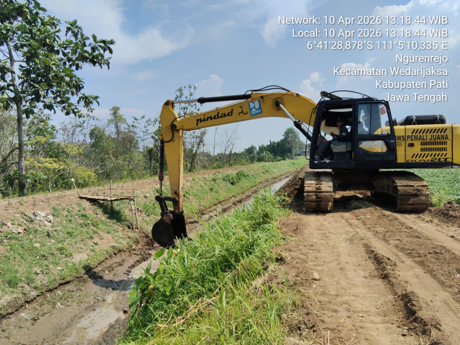 Apresiasi Petani Pati - Penanganan Awal Normalisasi Sungai Gung Wedi dan Sungai Kedung Singkil, Kabupaten Pati