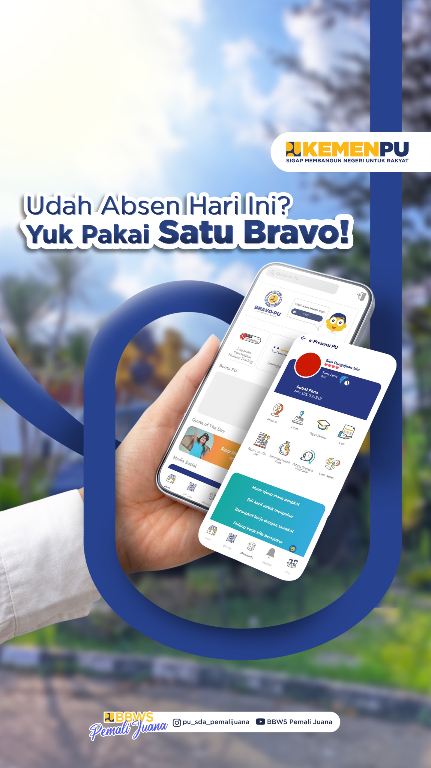 Satu Bravo Sarana Absensi Kehadiran