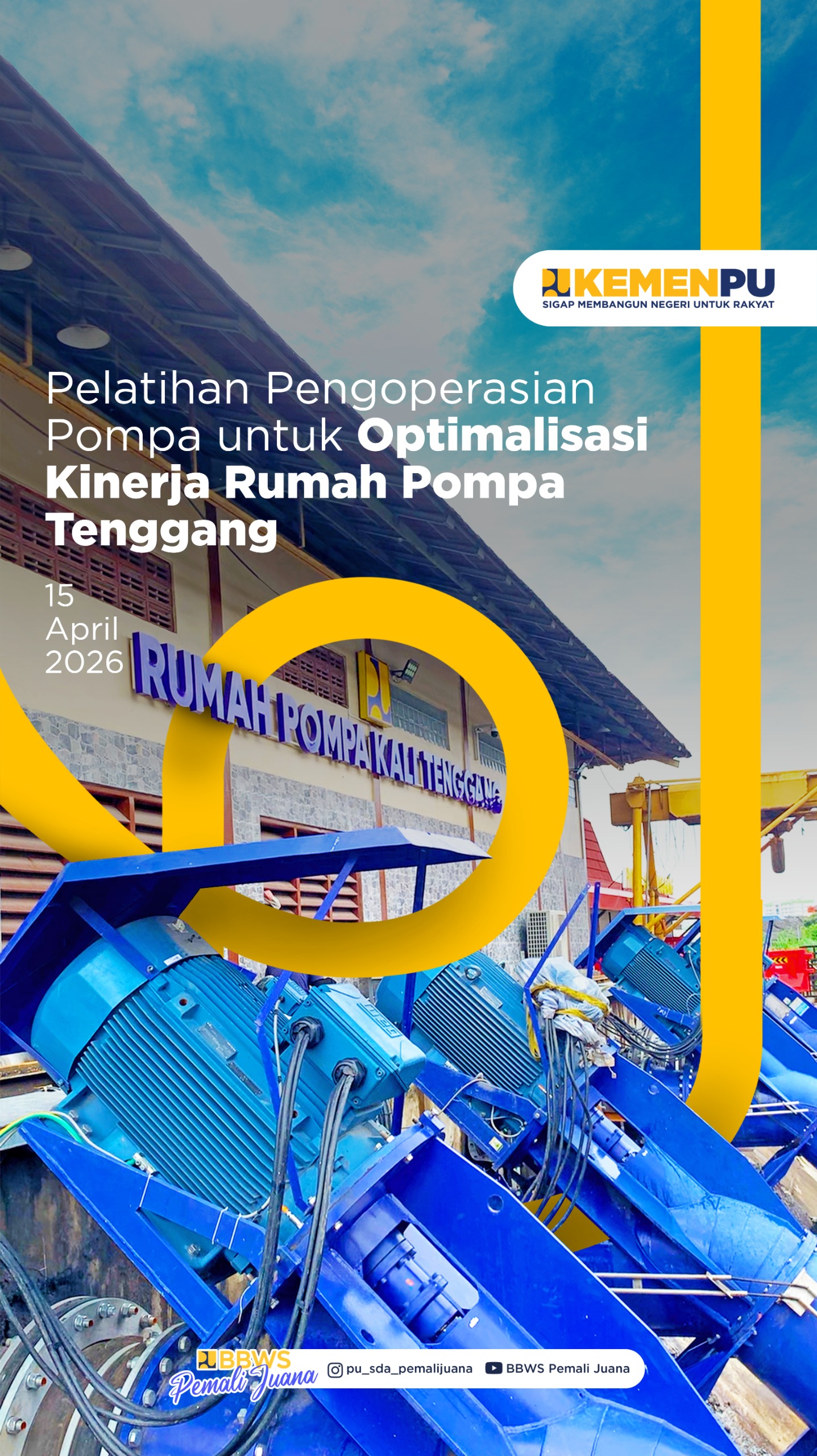 Pelatihan Pengoprasian Pompa Untuk Optimalisasi Kinerj Rumah Pompa Tenggang