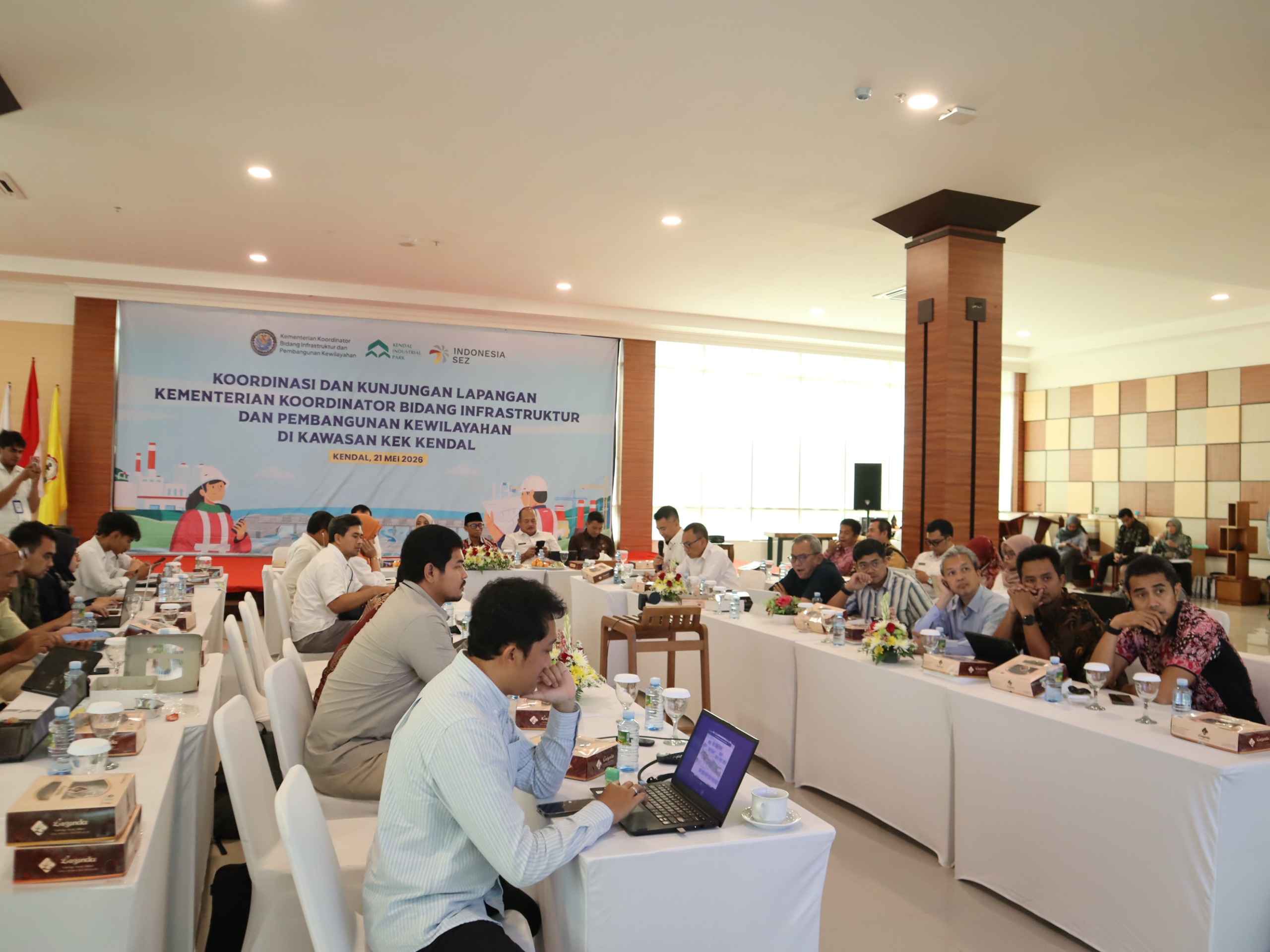 Koordinasi Terkait Program Strategis Nasional Perlindungan Pesisir Pantai Utara Jawa