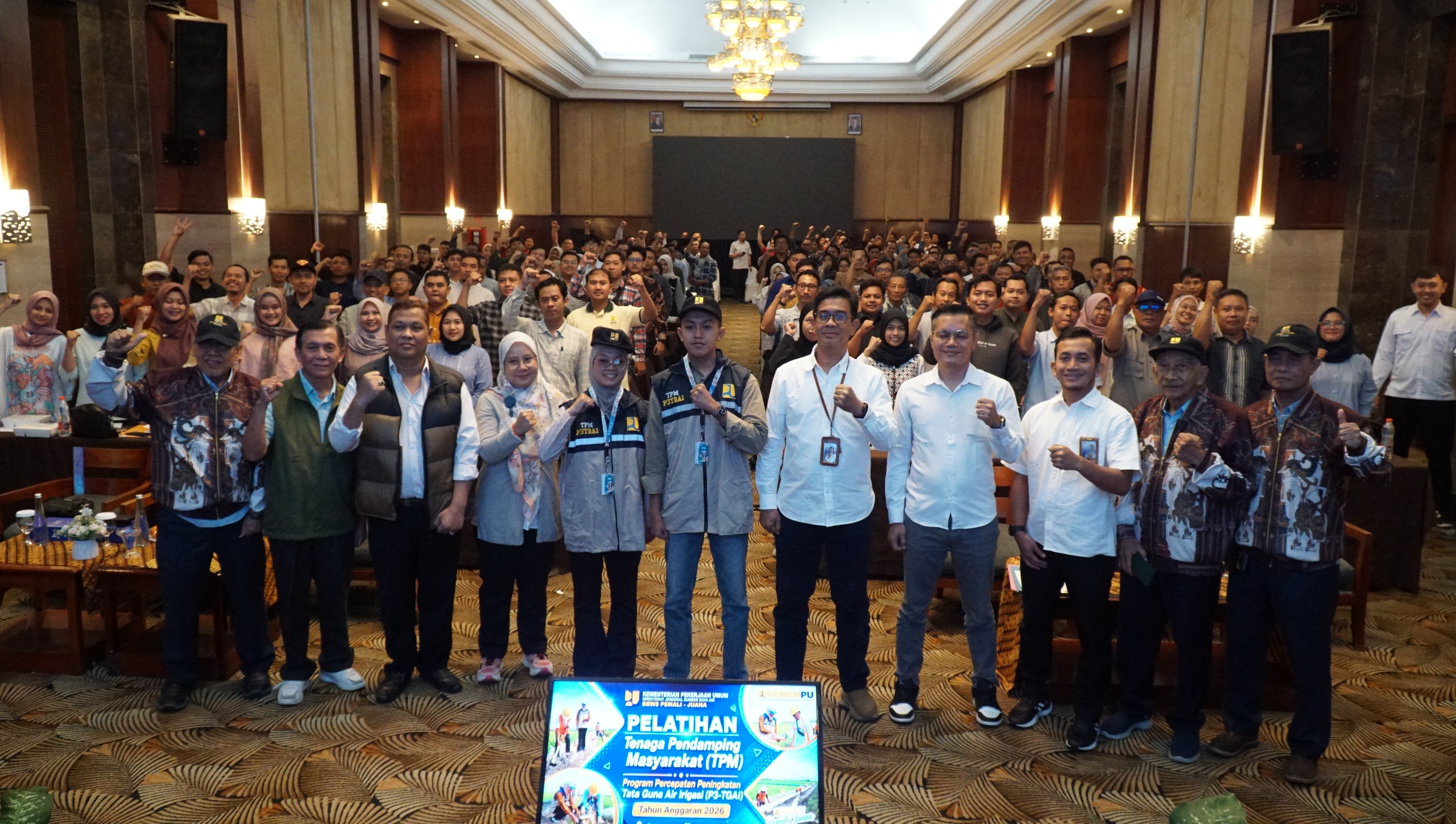 Pelatihan Tenaga Pendamping Masyarakat (TPM) oleh Kementerian Pekerjaan Umum melalui BBWS Pemali Juana 