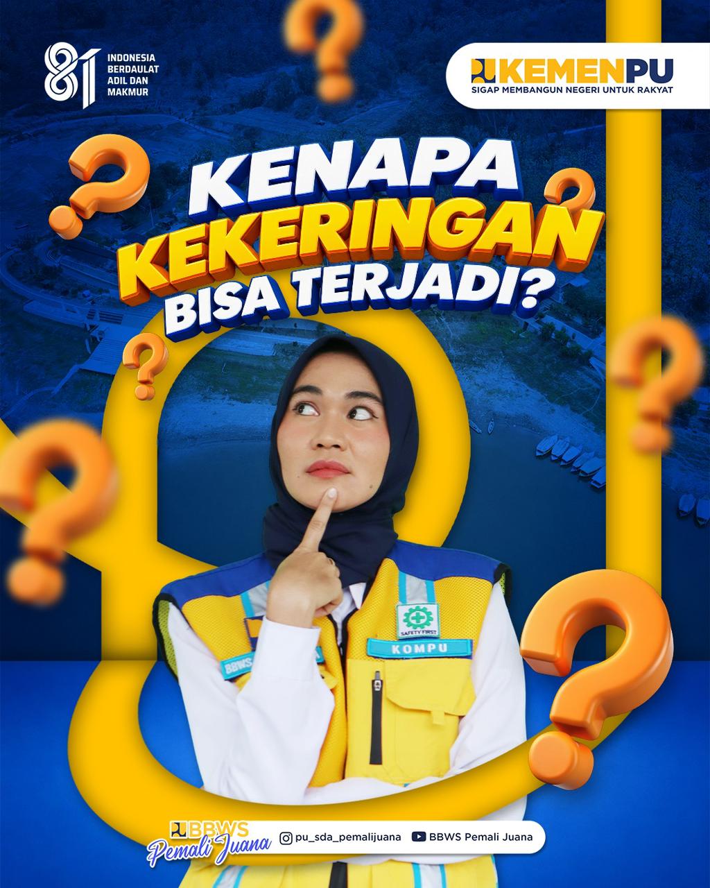 Menghadapi Kemarau, Pengelolaan Sumber Daya Air Terus Diperkuat