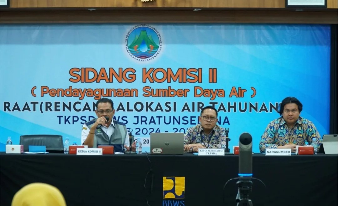 Sidang Komisi II TKPSDA WS Jratunseluna 2025-2026