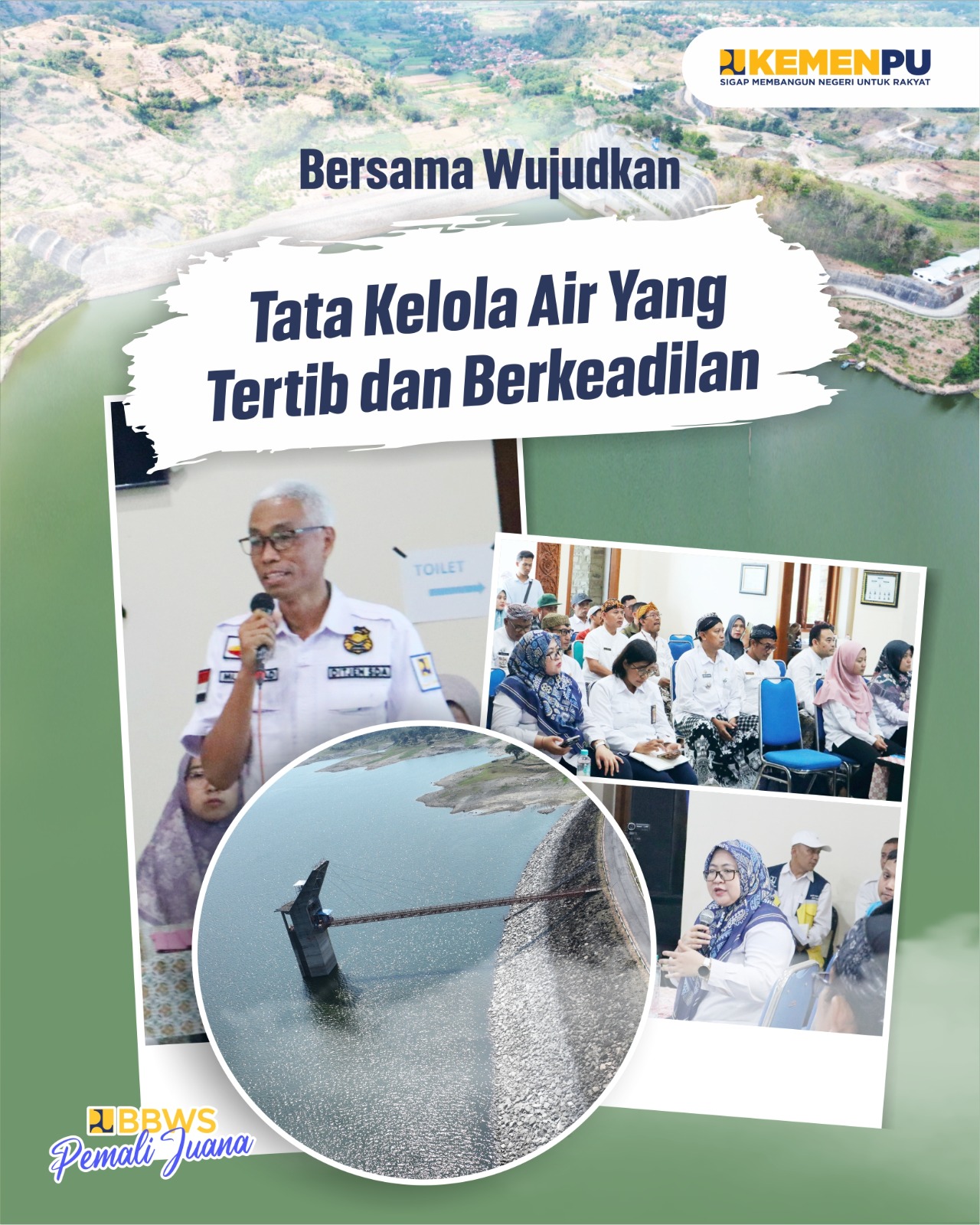 Bersama Wujudkan Tata Kelola Air Yang Tertib Dan Berkeadilan
