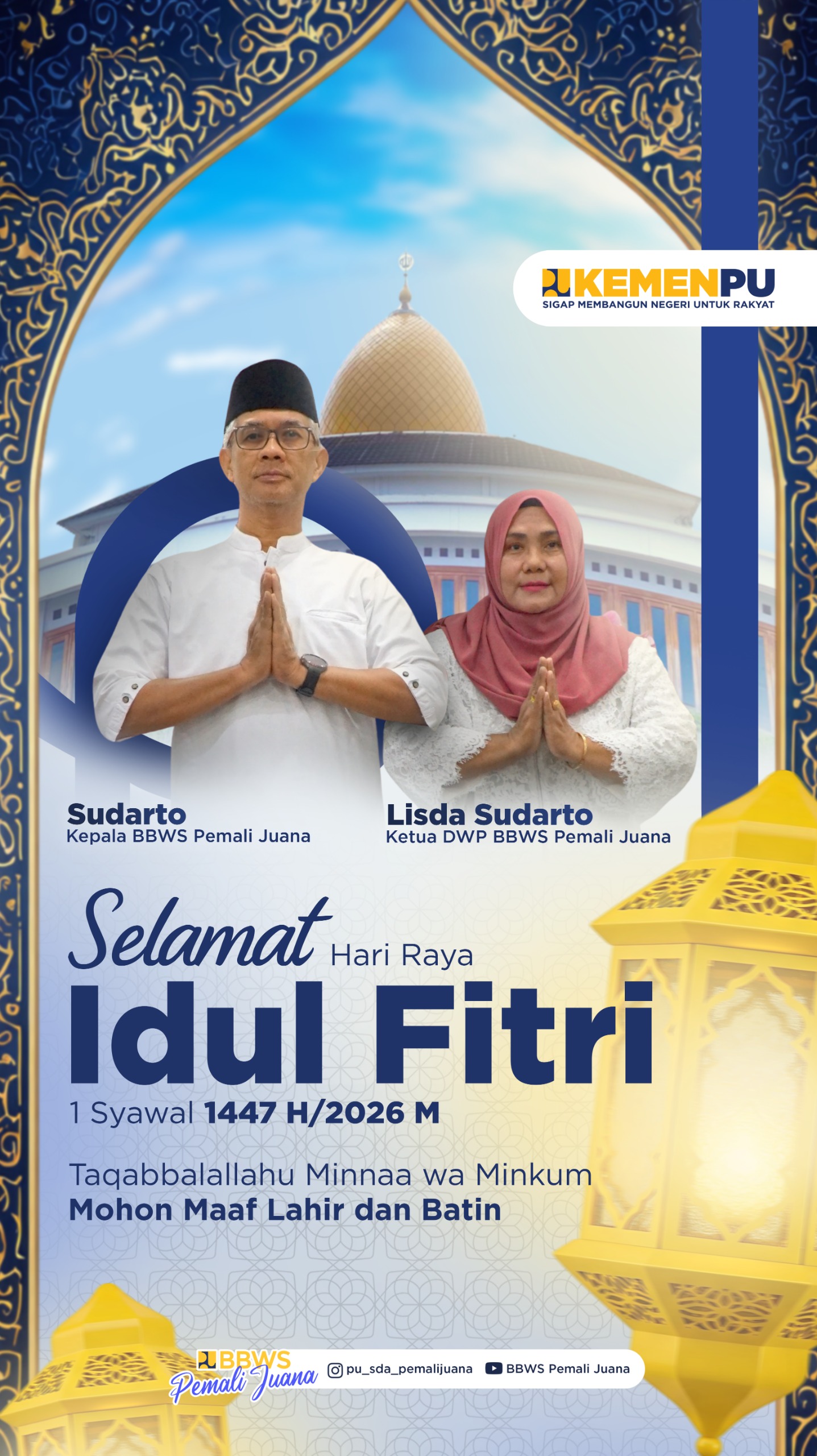 Ucapan lebaran kabali