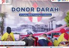 Aksi Donor Darah di Lingkup BBWS Pompengan Jeneberang