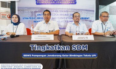 Tingkatkan SDM, BBWS Pompengan Jeneberang Gelar Bimbingan Teknis UPI