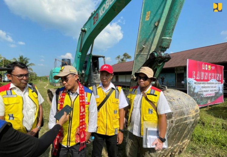 Kementerian PUPR Mulai Penanganan Jalan Daerah di Kapuas Hulu Kalimantan Barat