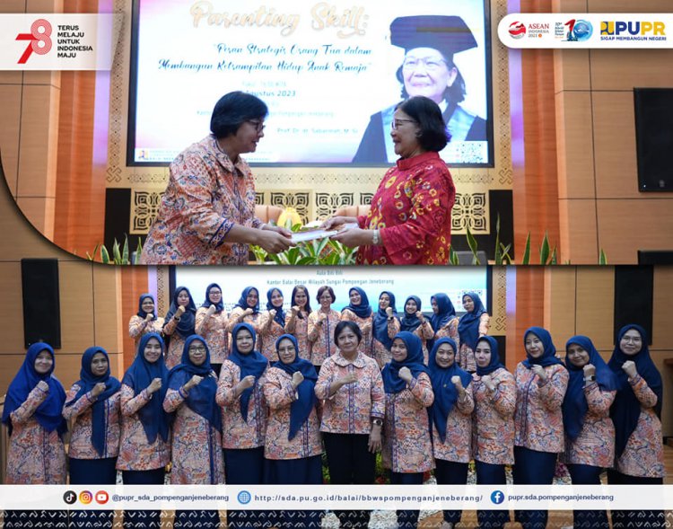 Seminar Parenting Skill Pada Pertemuan Rutin Paguyuban BBWS Pompengan Jeneberang