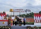 Menteri Basuki Dampingi Presiden Jokowi Resmikan 3 Jembatan Pengganti Callender Hamilton di Banten
