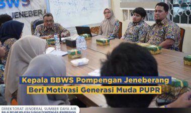Kepala BBWS Pompengan Jeneberang Beri Motivasi Generasi Muda PUPR