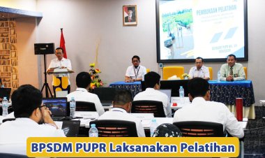 BPSDM PUPR Laksanakan Pelatihan Bertempat di Daerah Irigasi Pamukkulu