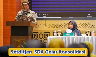 Setditjen  SDA Gelar Konsolidasi Pengelolaan Kearsipan T.A 2024