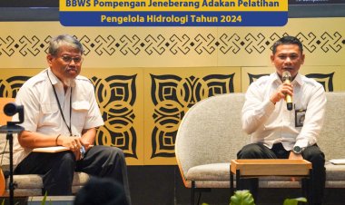 BBWS Pompengan Jeneberang Adakan Pelatihan Pengelola Hidrologi Tahun 2024