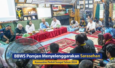 BBWS Pomjen Menyelenggarakan Sarasehan Komunitas Peduli Sungai Tahun 2024
