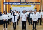Serah Terima Jabatan Pejabat Perbendaharaan Balai Besar Wilayah Sungai Pompengan Jeneberang