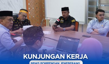 BBWS Pompengan Jeneberang Menerima Kunjungan Kerja DPRD Kabupaten Bone