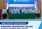 BBWS Pomjen Teken Kontrak Dukung Program OPLAH di Sulsel