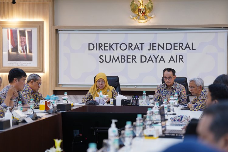 Dukung Wujudkan Asta Cita Swasembada Pangfan, Ditjen Sda Lakukan Penandatanganan Kontrak Bersama Paket-Paket Kegiatan Irigasi