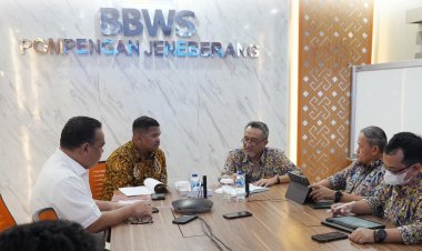 Bahas Irigasi Tadah Hujan, Bupati Bantaeng Audiensi dengan BBWS Pompengan Jeneberang