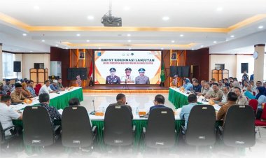 Rapat Kordinasi Lanjutan Lanjutan Satgas Percepatan Investasi Provinsi Sulawesi Selatan