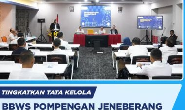 Tingkatkan Tata Kelola, BBWS Pompengan Jeneberang Ikuti Pelatihan Manajemen Risiko Organisasi
