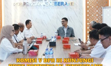 Komisi V DPR RI Kunjungi BBWS Pompengan Jeneberang, Bahas Program Oplah Untuk Tingkatkan Produktivitas Lahan Pertanian