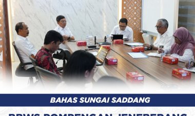 BBWS Pompengan Jeneberang Terima Audiensi Bupati Toraja Utara Bahas Sungai Saddang