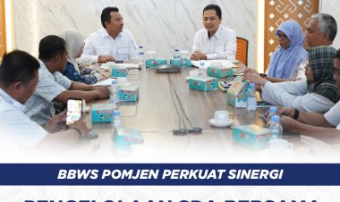 BBWS Pompengan Jeneberang Perkuat Sinergi Pengelolaan SDA bersama Bupati Luwu Utara
