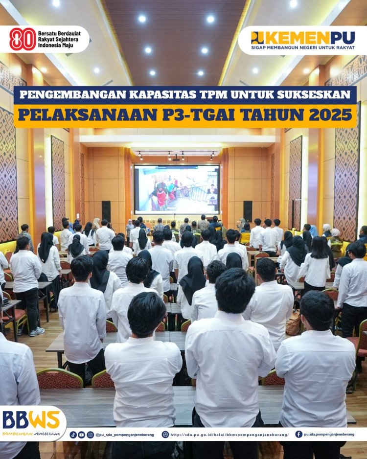 Pengembangan Kapasitas TPM untuk Sukseskan Pelaksanaan P3-TGAI Tahun 2025